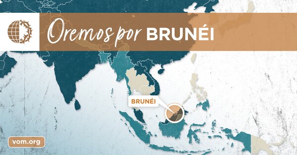 Map of Brunéi's location