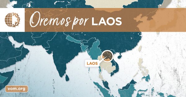 Map of Laos's location