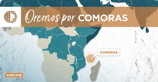 Map of Comoras's location
