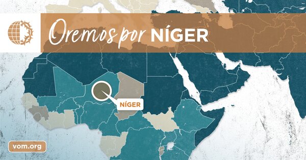 Map of Níger's location