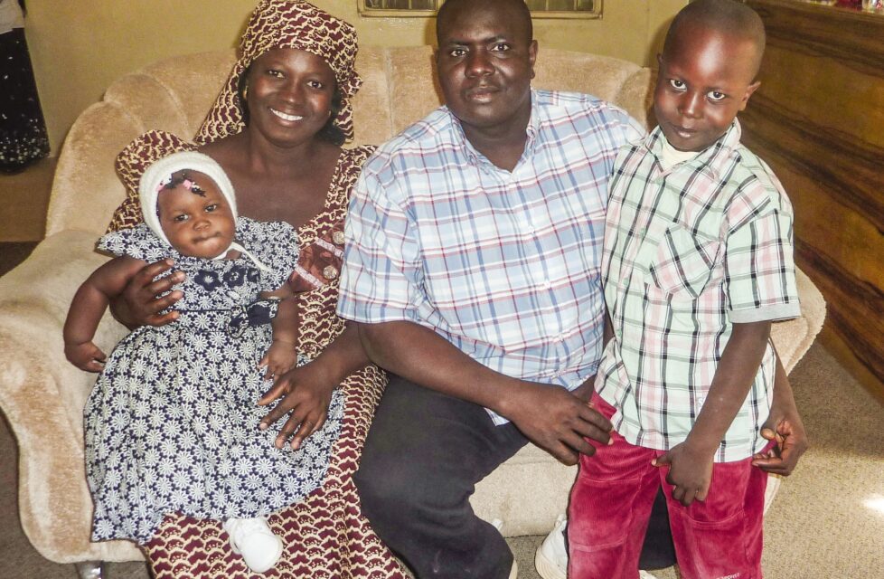 Nigerian Christian Shot in Face by Boko Haram, Survives Attack a family of four sitting on their couch