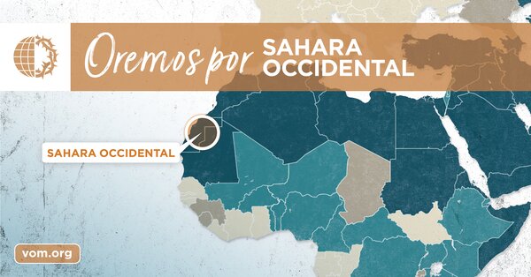 Map of Sahara Occidental's location
