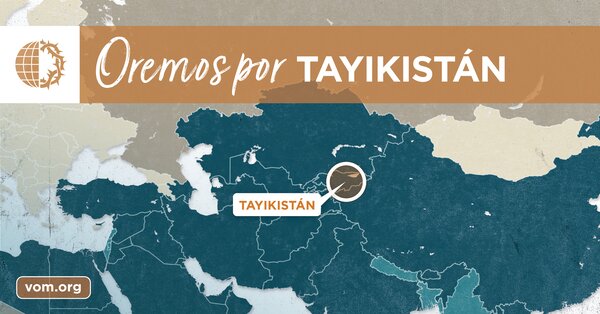 Map of Tayikistán's location